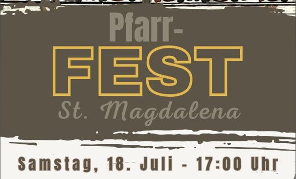 Pfarrei St. Magdalena Herzogenaurach – Pfarrfest 18.07.2026