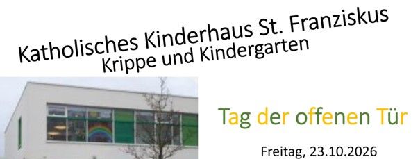 Kinderhaus St. Franziskus – Tag der offnen Tür